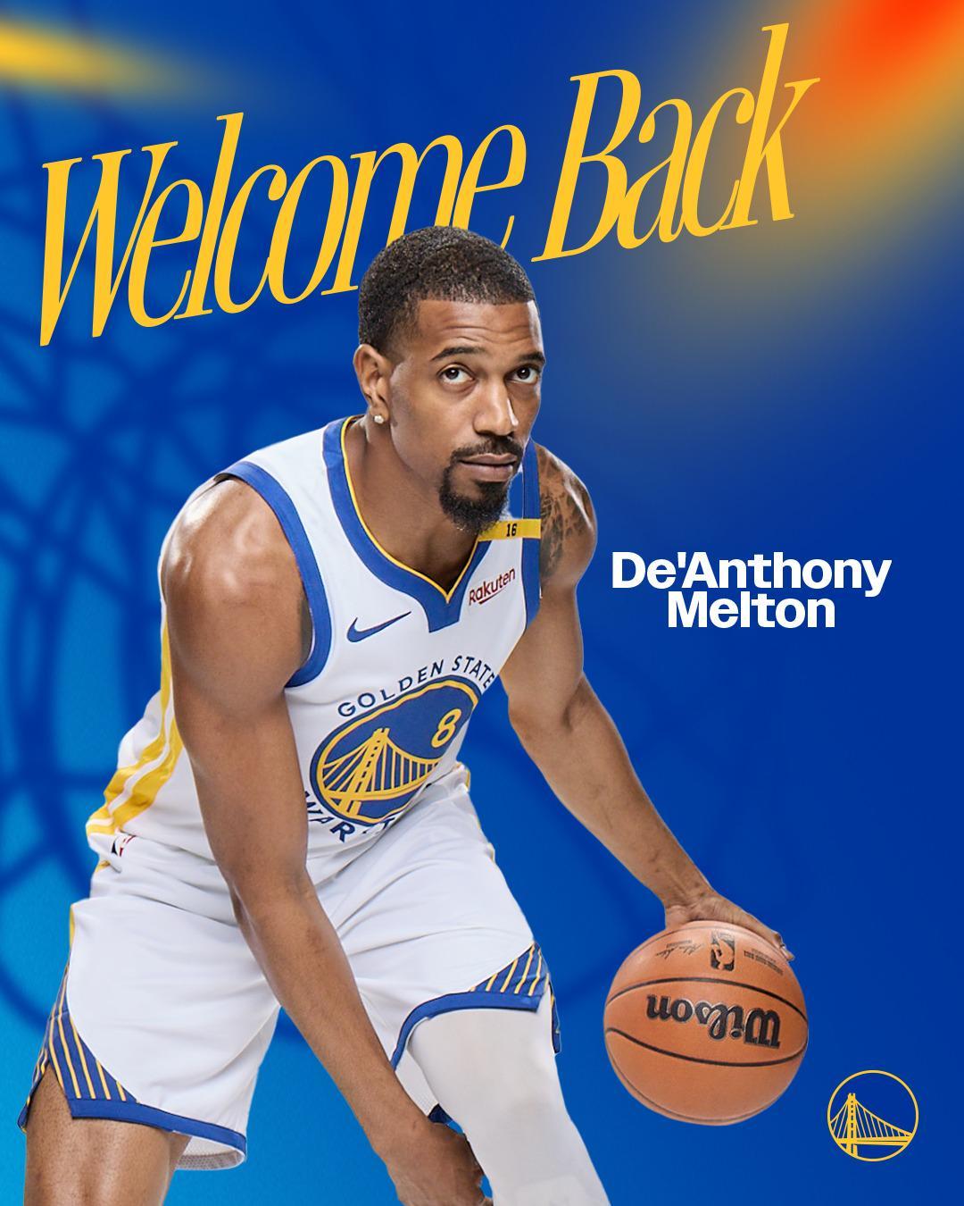 虎牙网页版-勇士签梅尔顿内情:两年合同含球员选项,其将缺席赛季开局比赛